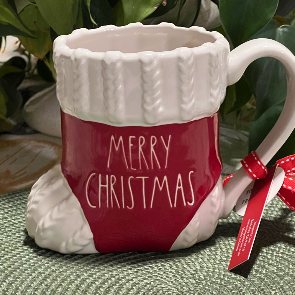 Rae Dunn-Merry Christmas Stocking Mug (NWT)